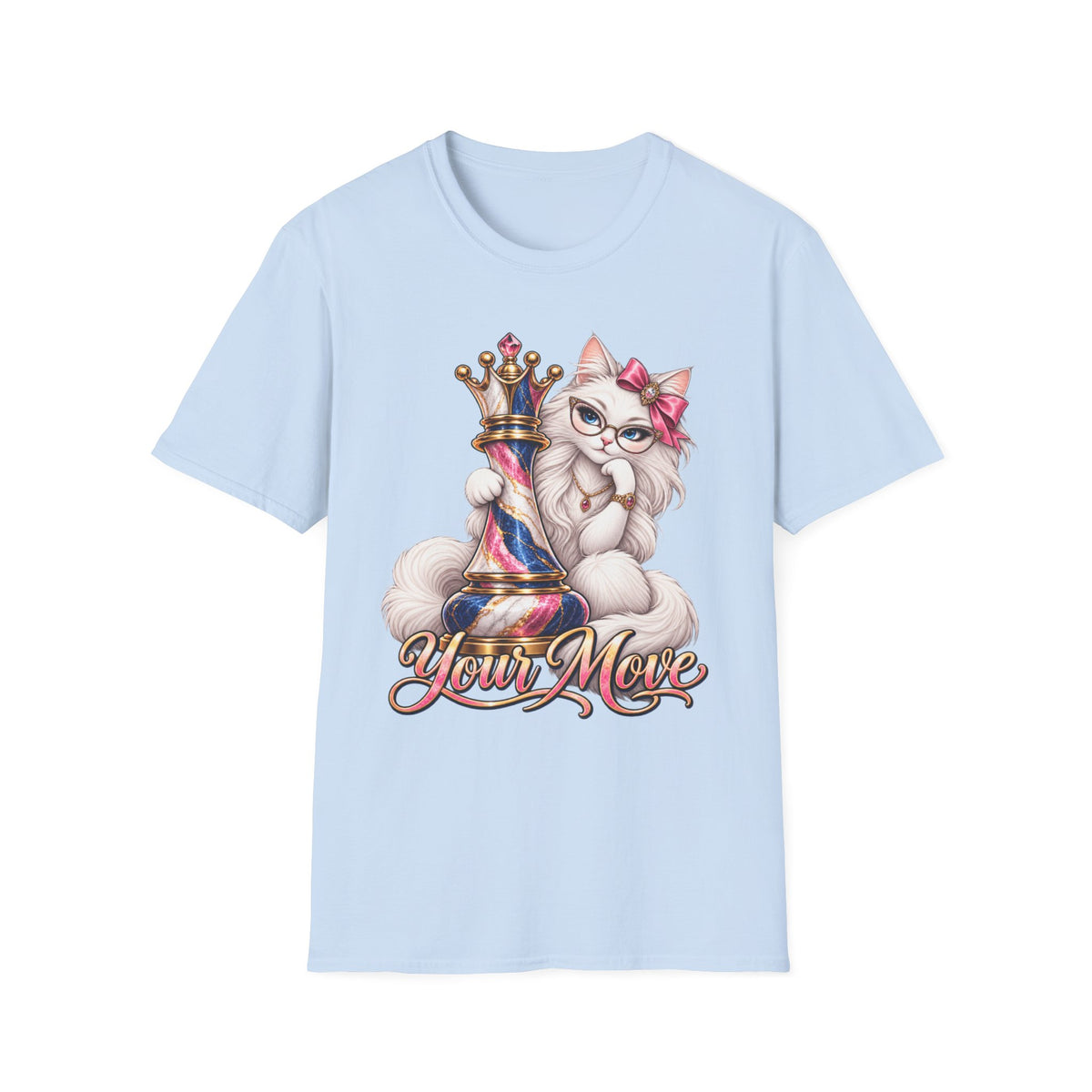Queen Chess Your Move Cat T-Shirt