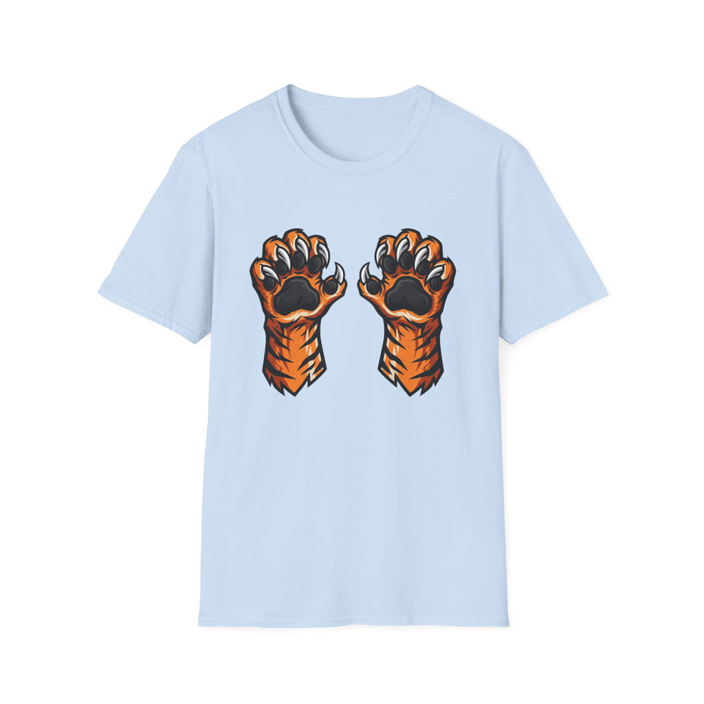 Illustration Tiger Paws T-Shirt