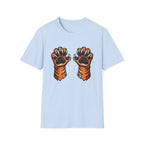 Illustration Tiger Paws T-Shirt