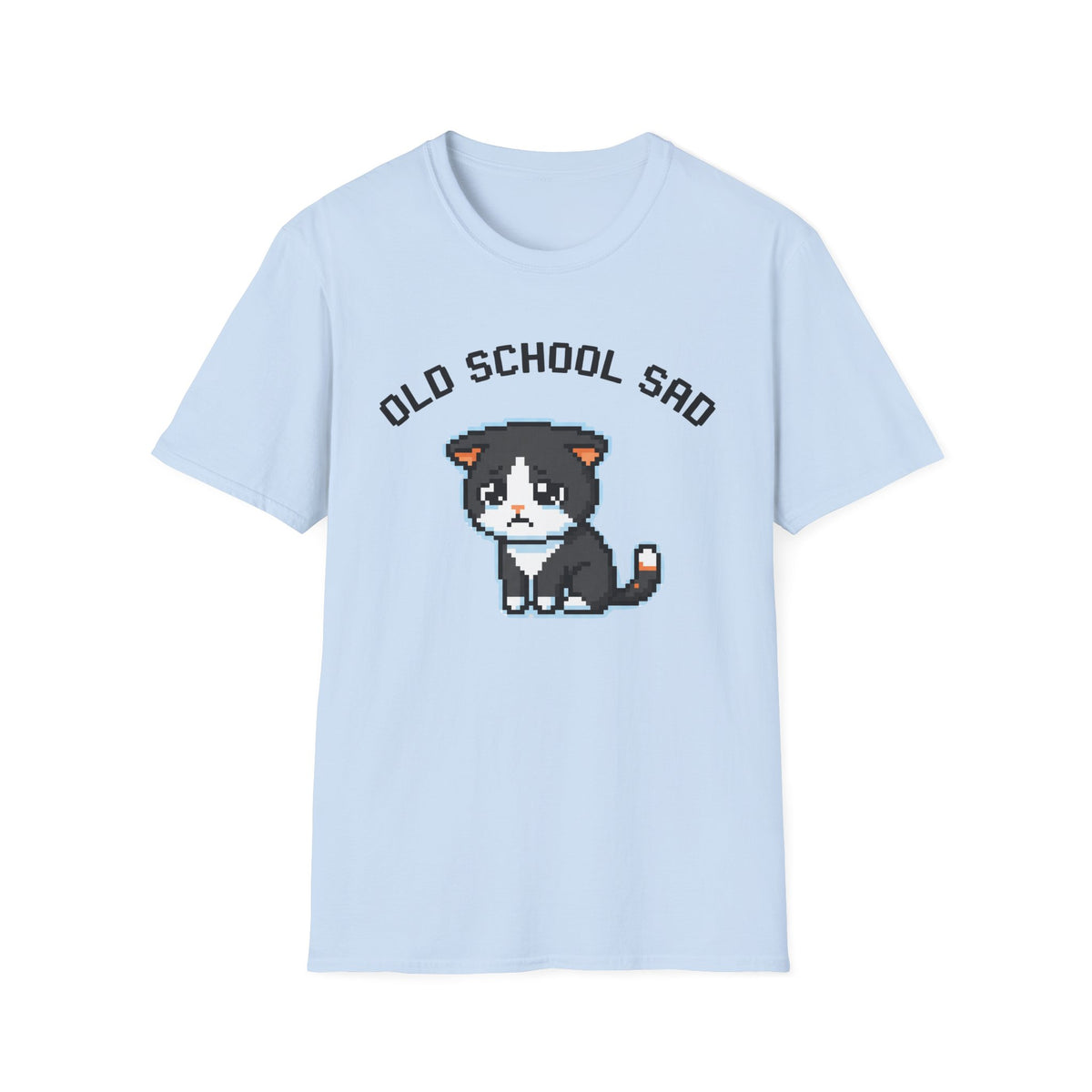 Old School Sad Cat T-Shirt