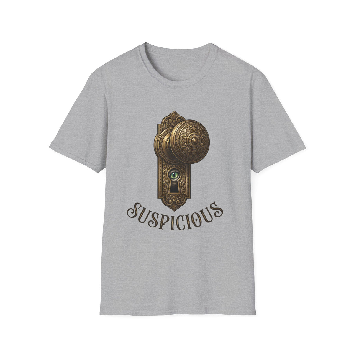 Suspicious Cat Eye T-Shirt