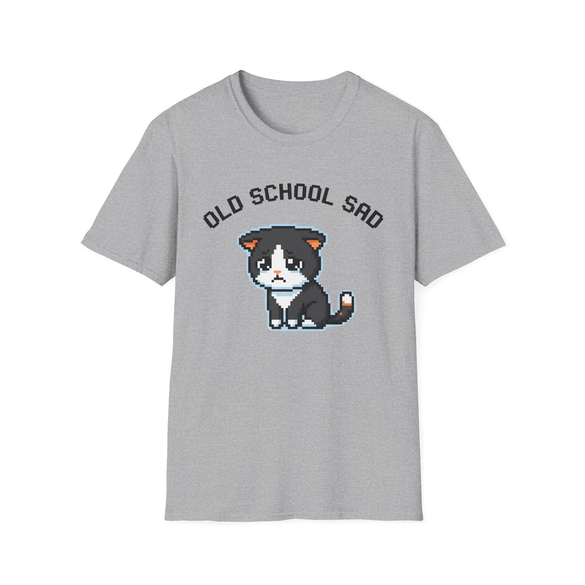 Old School Sad Cat T-Shirt