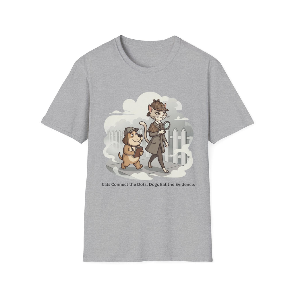 Cat Sherlock Dog Watson T-Shirt