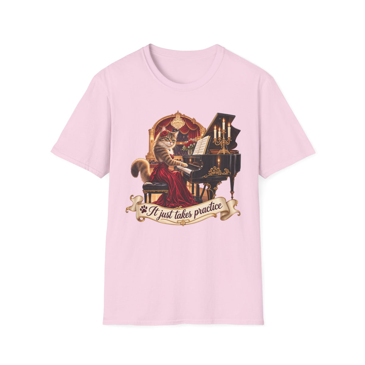 Concert Hall Cat T-Shirt