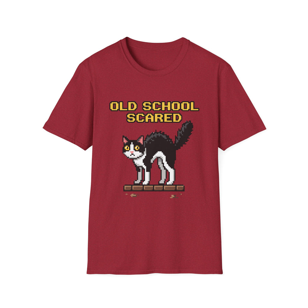 Old School Scared Cat T-Shirt