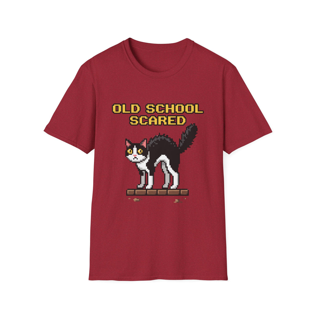 Old School Scared Cat T-Shirt