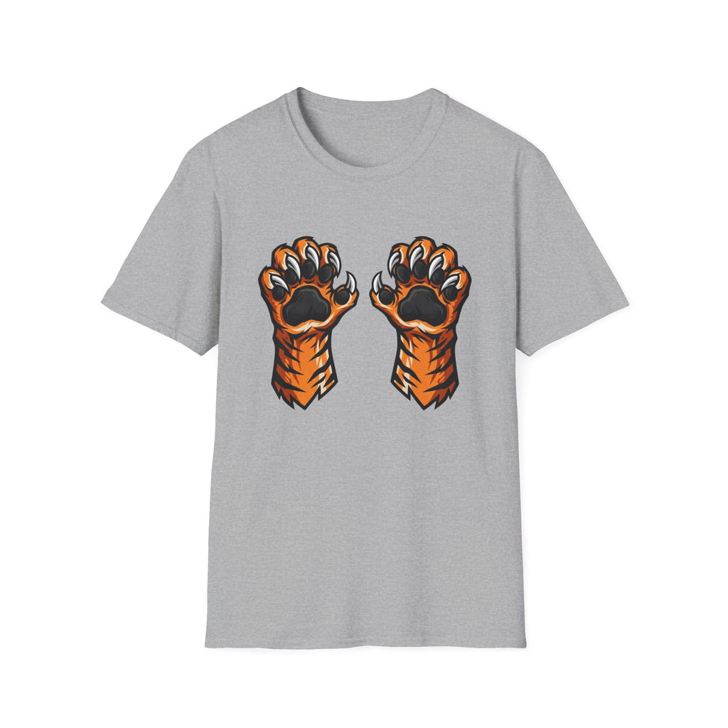 Illustration Tiger Paws T-Shirt